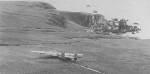 B-24 Liberator Notlandung