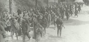 Französische Kriegsgefangene Aisne