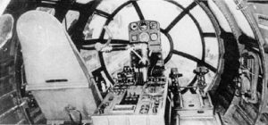 Cockpit einer Me 264