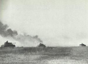 Deutsche Panzer rollen auf Prochorowka vor