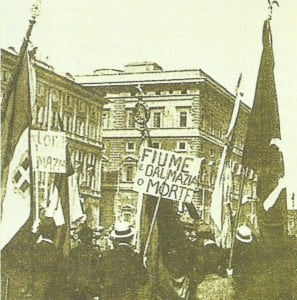 Nationalistische Demonstration in Rom