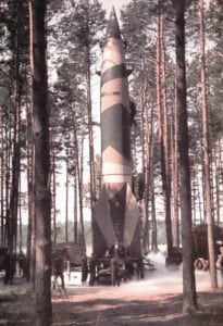 Abschuss einer V-2-Rakete