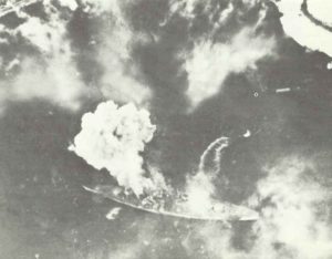 Tirpitz unter dem Angriff von Fairey Barracudas