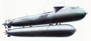 lein-U-Boot 'Neger' oder 'Marder' 