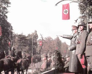 Hitler Siegesparade Warschau