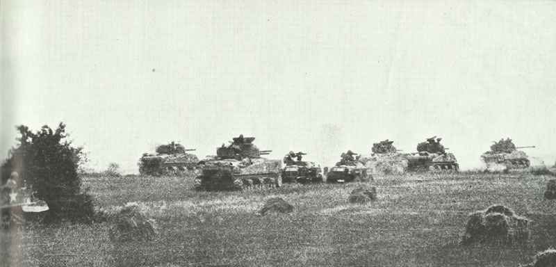US-Panzerdivision in Normandie