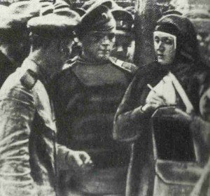 Frau des russischen General Samsonow