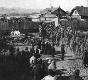 österreich-ungarische Gefangene in Polen