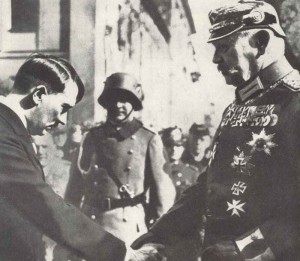 Reichskanzler Hitler und Reichspräsident Hindenburg