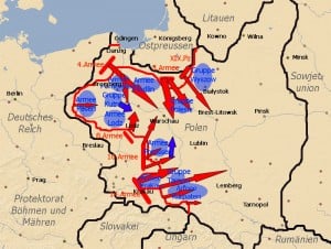 der Polenfeldzug vom 8. bis 15. September 1939. 