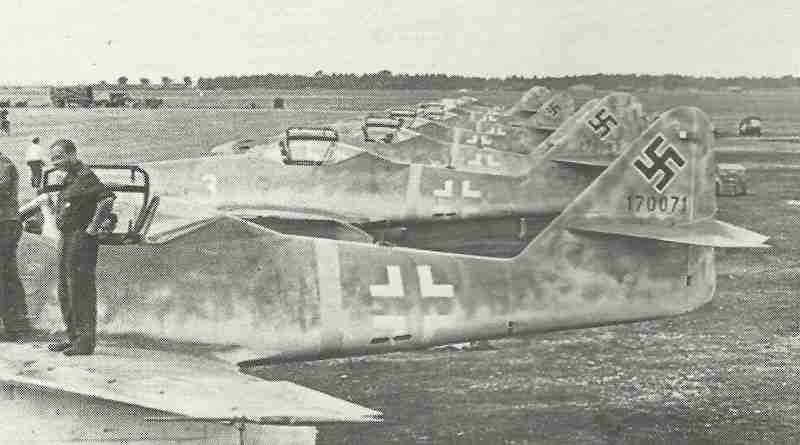 Me 262 beim Erprobungskommando 262
