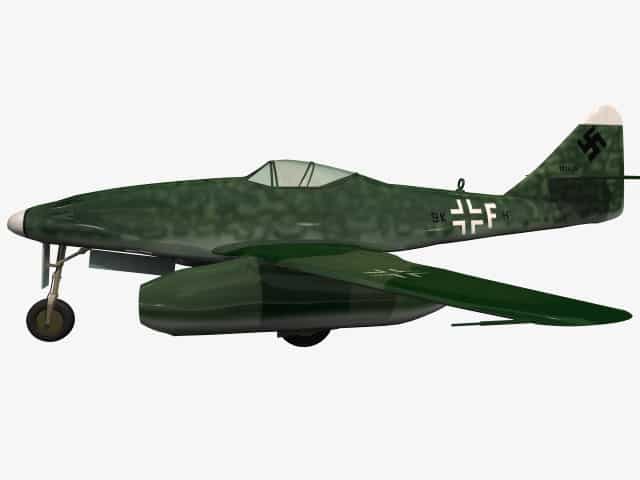 3D-Modell Me 262A-1a
