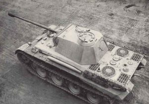 Spätes Modell des PzKpfw V Panther Ausf. A