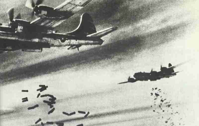 Bombenabwurf von B-29