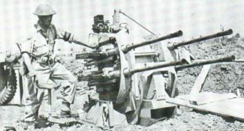British soldier examines 2cmFlak px800