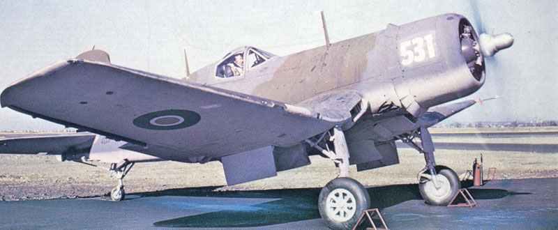 F4 Corsair 7 F4 Corsair der Royal Navy