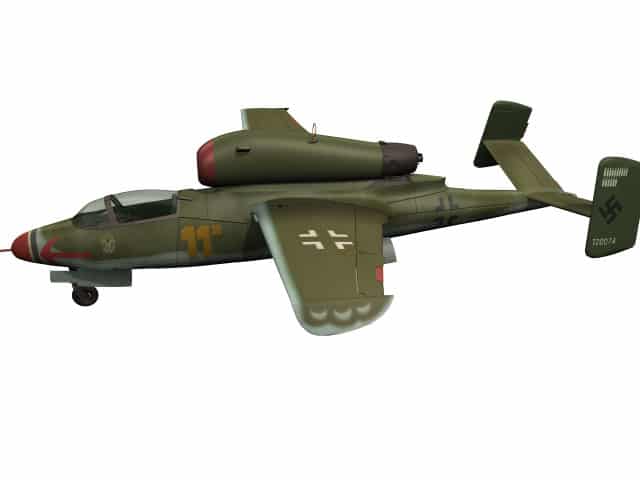 3D-Modell He 162