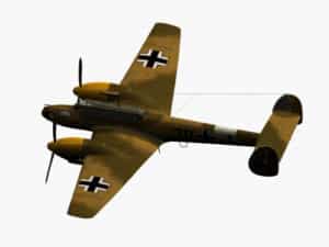 3d-Modell Bf 110