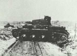 Panzer-Übung in der Eifel
