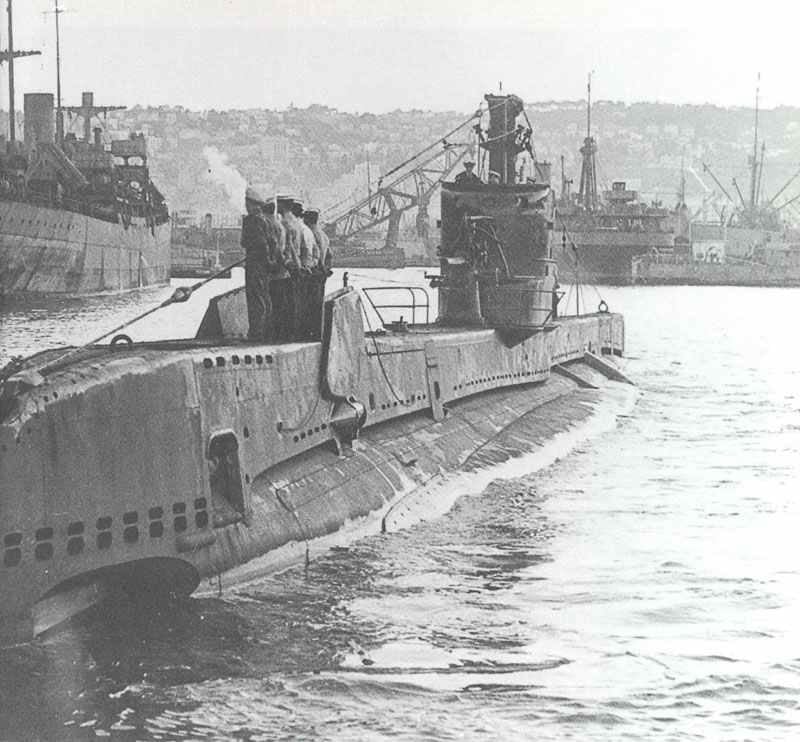 HMS Saracen der 3. Baugruppe der S-Klasse