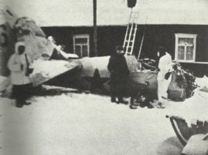 Abgeschossene Tupolew SB-2 in Nordfinnland