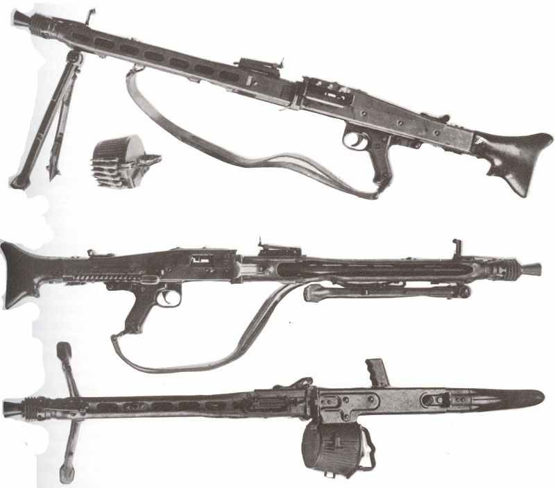 MG42 mit Zweibein