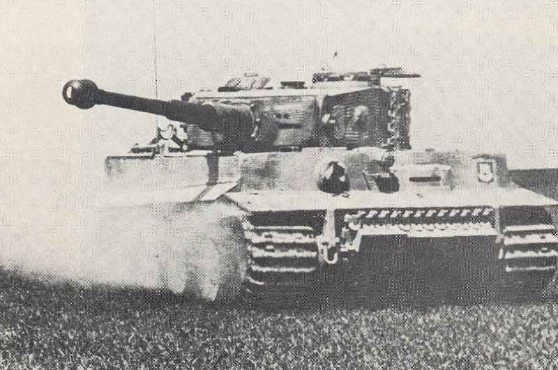 Tiger I der Pz.Abt.502 im Kampfeinsatz
