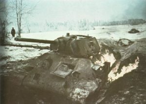 abgeschossener T-34