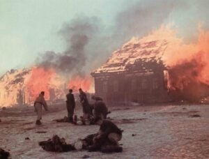 Taktik der verbrannten Erde in Ostpreussen