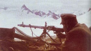 MG 34 der Gebirgsjäger im Kaukasus