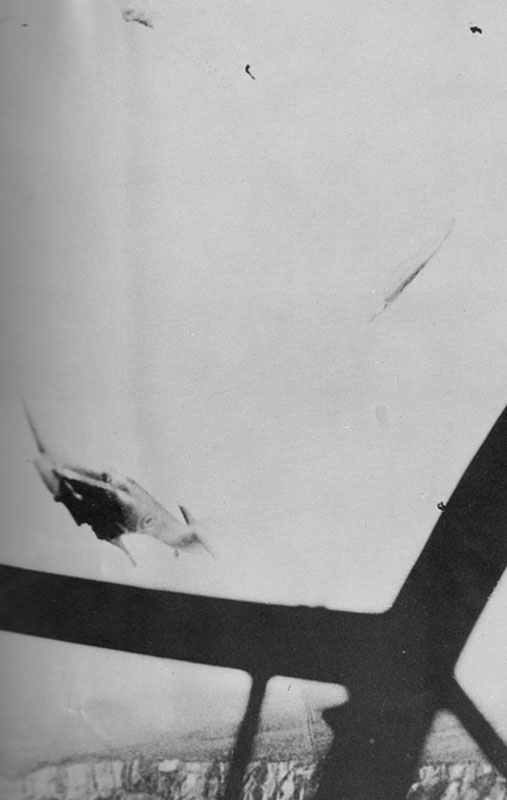 Die besten Jagdflugzeuge des Zweiten Weltkriegs mit den höchsten Abschuss-zu-Verlust-Raten 19 Abschuß einer Hawker Hurricane