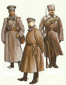 Russische Offiziere 1914-1917