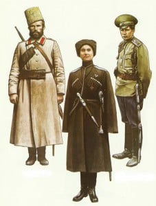 Russische Kossaken 1914-1917