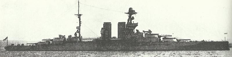 Schlachtschiff Warspite