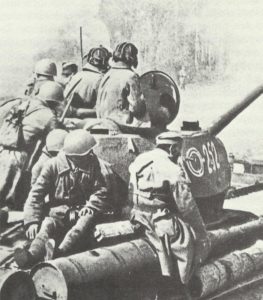 Vorstoß russischer Truppen in Polen im März 1945