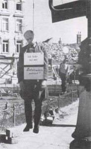 erhängter Major der Wehrmacht in Wien