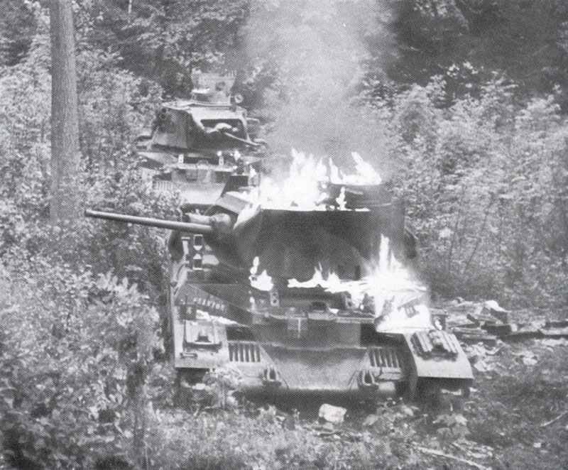 Matilda II Panzer des englischen Expeditionskorps