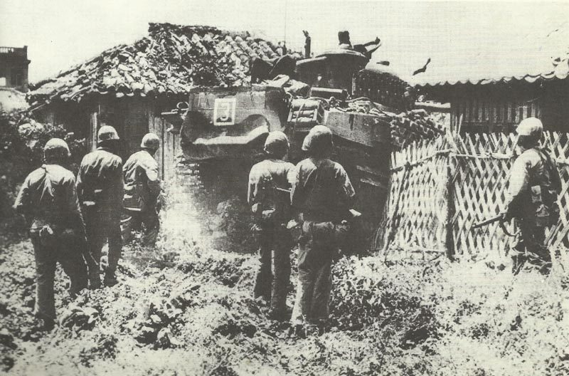 US-Marines vor Naha, Okinawa