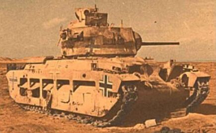 erbeutete Matilda-Panzer Matilda in German use px800