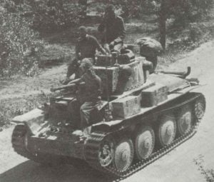 Pzkpfw 38 (t) Ausf E or F