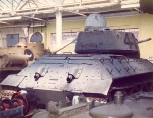 Rückansicht eines T-34