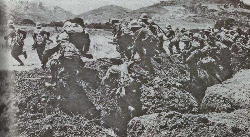 Britischer Angriff auf Gallipoli
