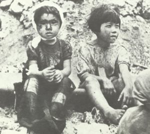 Zwei Kinder in Nagasaki gerettet