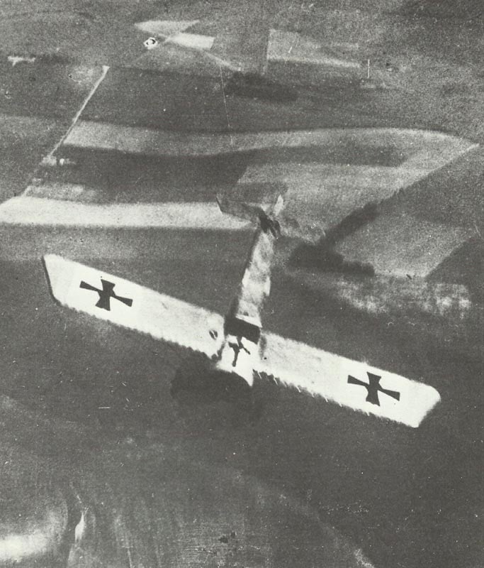 Fokker im Sturzflug