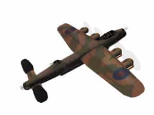 3D-Modell Avro Lancaster Mk II