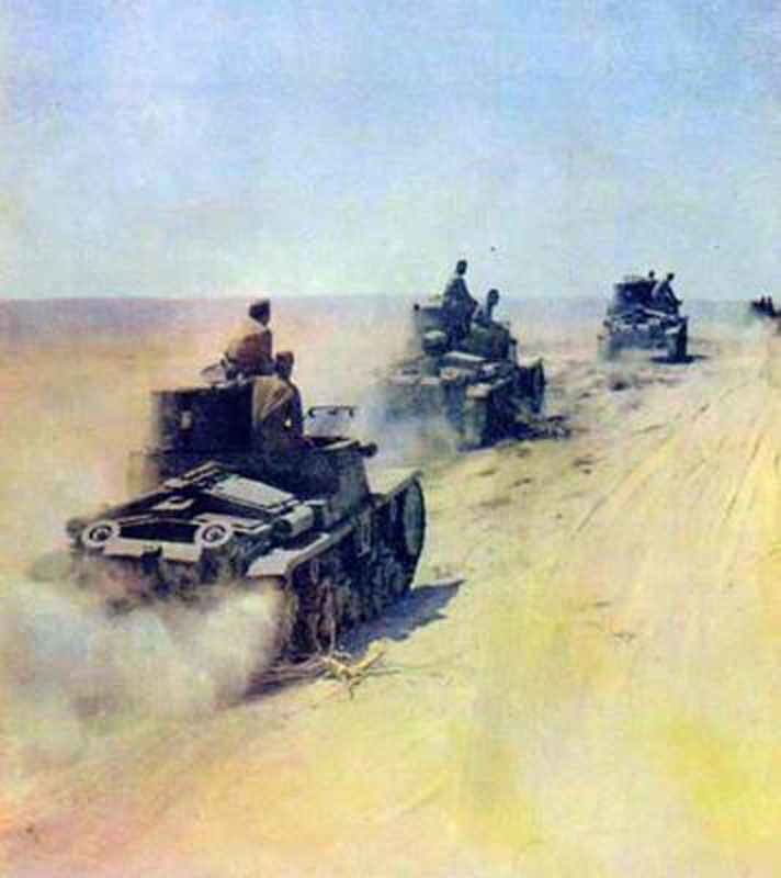 Operation Compass - Erste britische Offensive in Nordafrika 1940 8 M11/39 Panzer