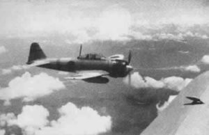 Mitsubishi A6M2 Zero der 14. Luftgruppe über Südchina