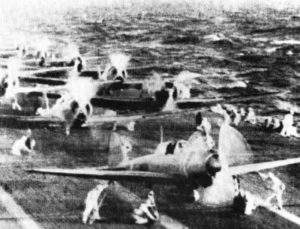 Zeros auf dem Flugzeugträger Shokaku