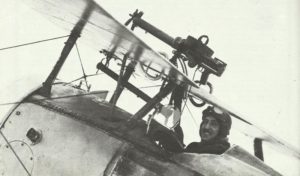 Lewis-MG auf Nieuport