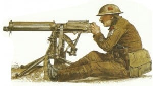Unteroffizier des britischen Maschinengewehr-Korps